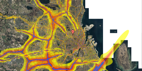 Trafikstøjkort på Hejrevej 30, 2. th, 2400 København NV