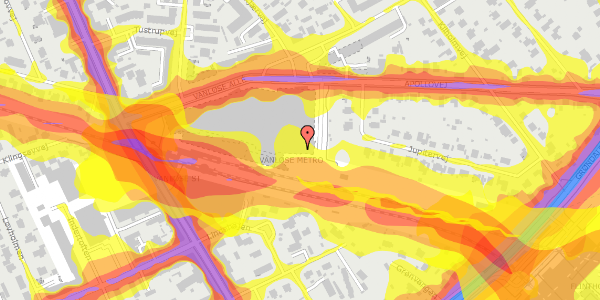 Trafikstøjkort på Vanløse Torv 221, 2. , 2720 Vanløse