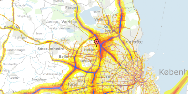 Trafikstøjkort på Persillehaven 26, 2730 Herlev