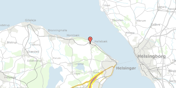 Trafikstøjkort på Brovangsvej 82, 3140 Ålsgårde