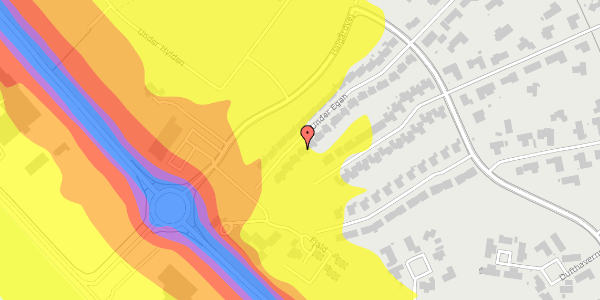 Trafikstøjkort på Under Egen 38, 7500 Holstebro