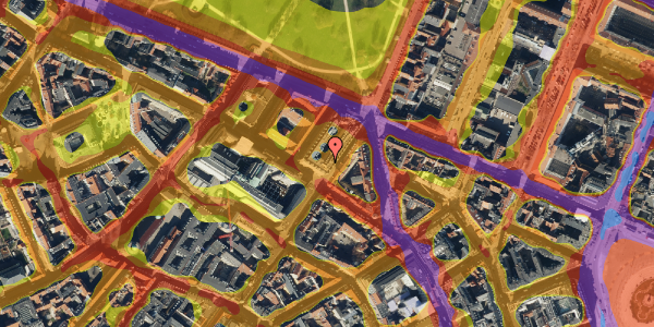 Trafikstøjkort på Møntergade 19, st. , 1116 København K