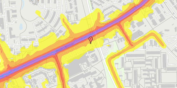 Trafikstøjkort på Skejbygårdsvej 45, 8200 Aarhus N