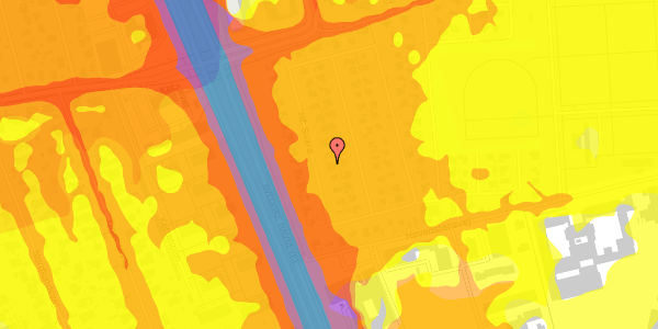 Trafikstøjkort på Hf. Svarø 24, 2650 Hvidovre