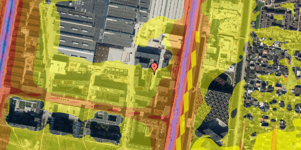 Trafikstøjkort på Halldór Laxness Vej 5, 2. mf, 2300 København S