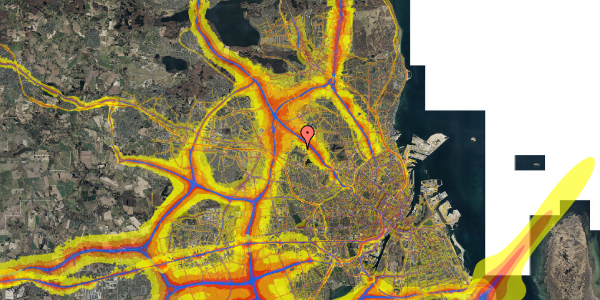 Trafikstøjkort på Midtfløjene 18V, 1. 4, 2700 Brønshøj