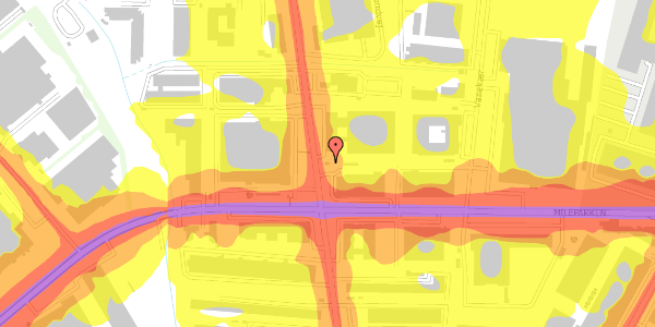 Trafikstøjkort på Marielundvej 31, 2730 Herlev