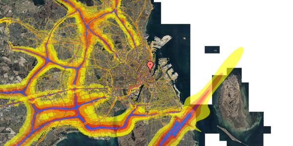 Trafikstøjkort på Købmagergade 26D, st. , 1150 København K