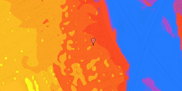 Trafikstøjkort på Hf. Samvirke 23, 2860 Søborg