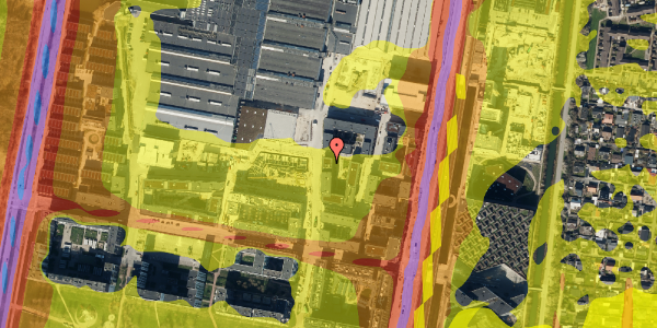 Trafikstøjkort på Emma Gads Vej 10, 2. th, 2300 København S