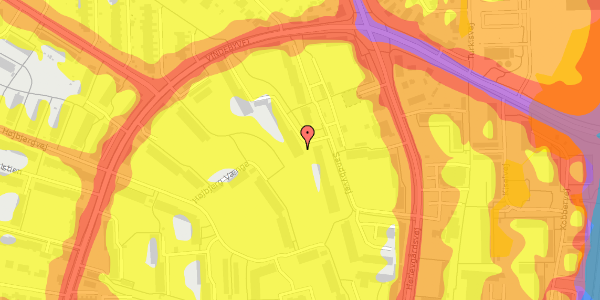 Trafikstøjkort på Sandbyvej 27, st. , 2730 Herlev