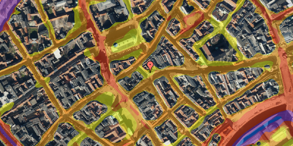 Trafikstøjkort på Skoubogade 2, 4. , 1158 København K