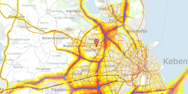 Trafikstøjkort på Meterbuen 31, 2740 Skovlunde