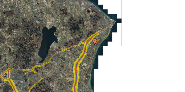 Trafikstøjkort på Søndermarken 50, . 274, 3060 Espergærde