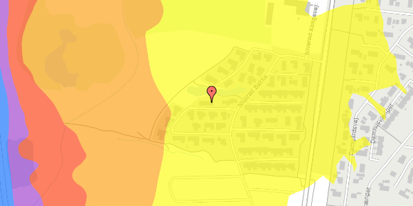 Trafikstøjkort på Niverød Bakke 26, 2990 Nivå