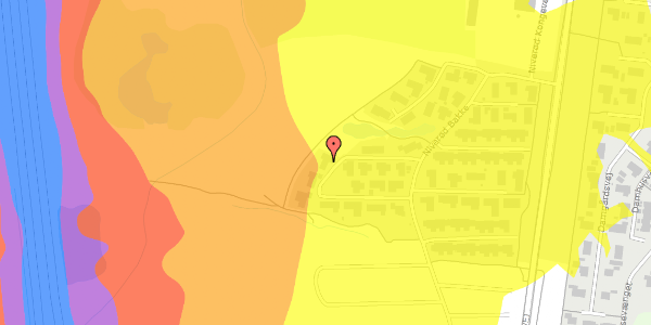 Trafikstøjkort på Niverød Bakke 30, 2990 Nivå