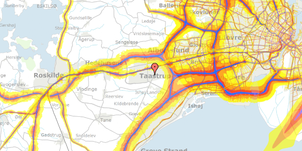 Trafikstøjkort på Lindehaven 101, 2630 Taastrup