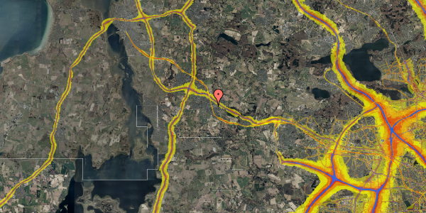 Trafikstøjkort på Egedal Centret 76B, 1. , 3660 Stenløse