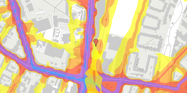 Trafikstøjkort på Lygten 2F, 2400 København NV