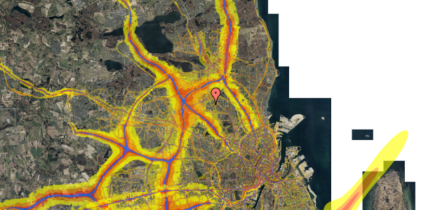 Trafikstøjkort på Vandtårnsvej 60C, 2860 Søborg