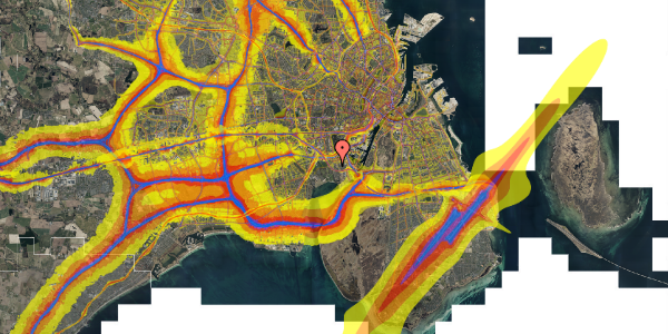 Trafikstøjkort på Tartinisvej 31, 1. 114, 2450 København SV