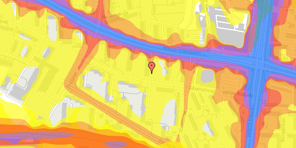 Trafikstøjkort på Herlev Hovedgade 147, 2730 Herlev