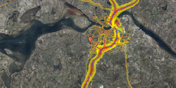 Trafikstøjkort på Poul Anker Bechs Vej 250, 9200 Aalborg SV