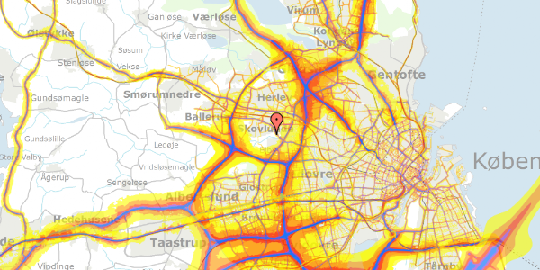 Trafikstøjkort på Bifrost 3, 2740 Skovlunde