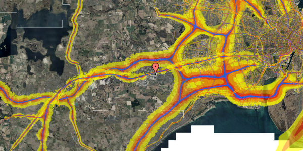 Trafikstøjkort på Høje Taastrup Boulevard 82, 1. th, 2630 Taastrup