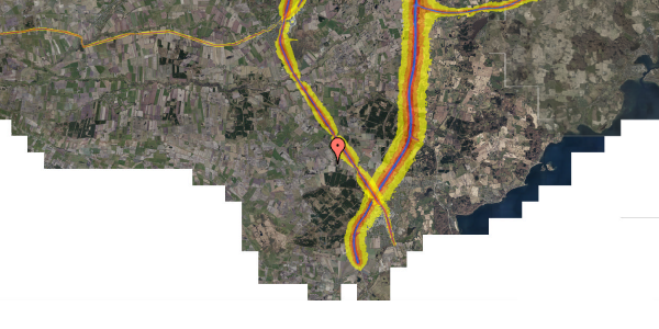 Trafikstøjkort på Kragelundvej 16, st. , 6330 Padborg