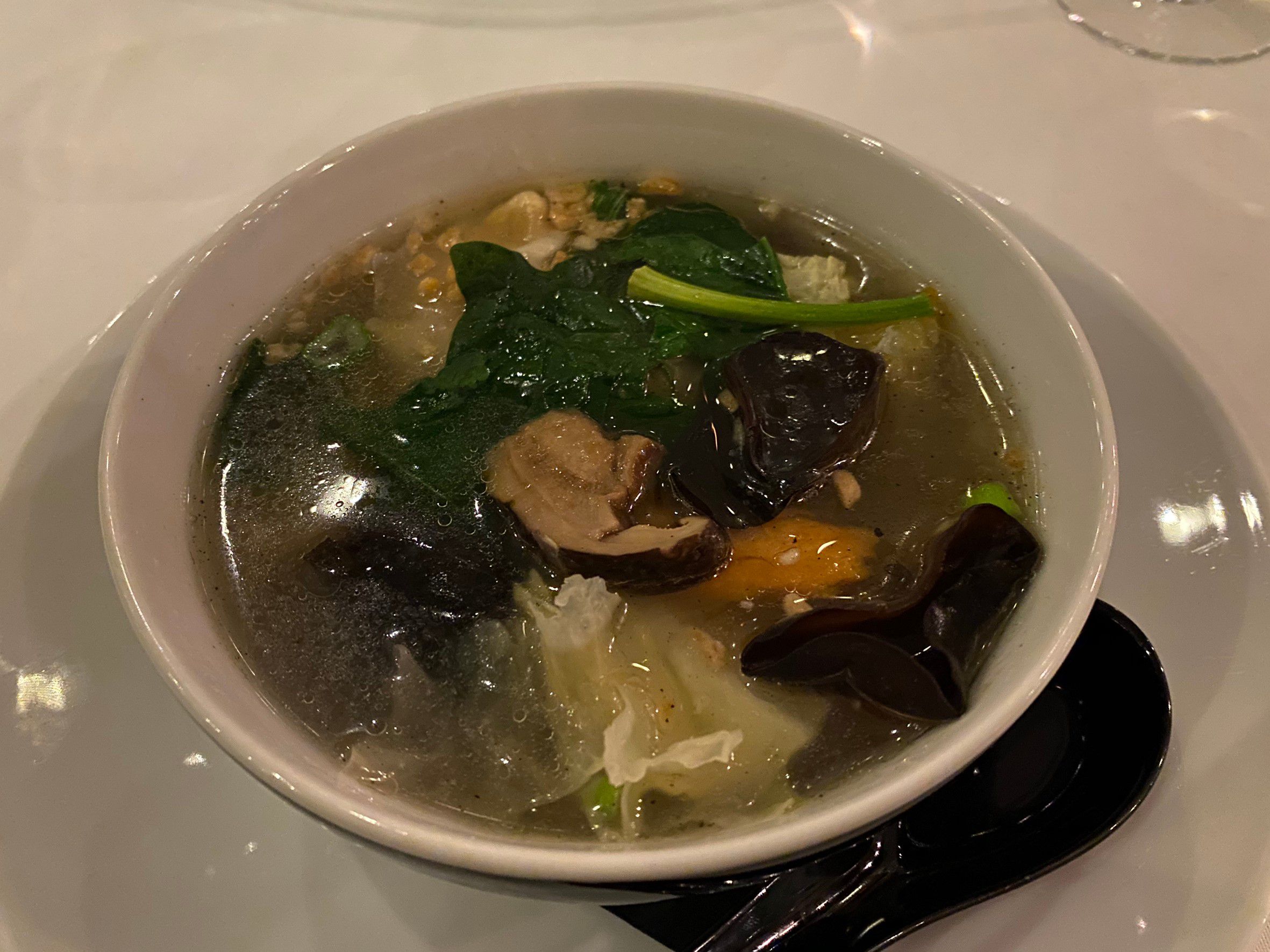 Chinese seafood soup