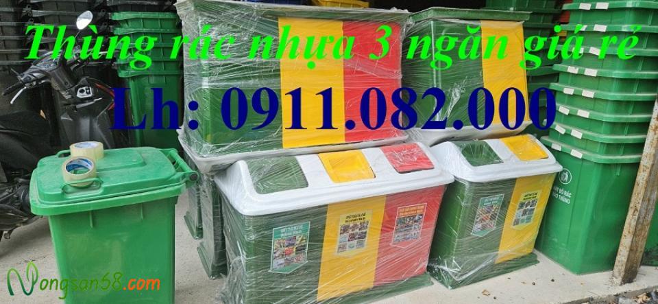 Thùng rác giá rẻ tại kiên giang- loại 120 lít 240 lít đựng rác sinh hoạt, y tế- lh 0911082000-2