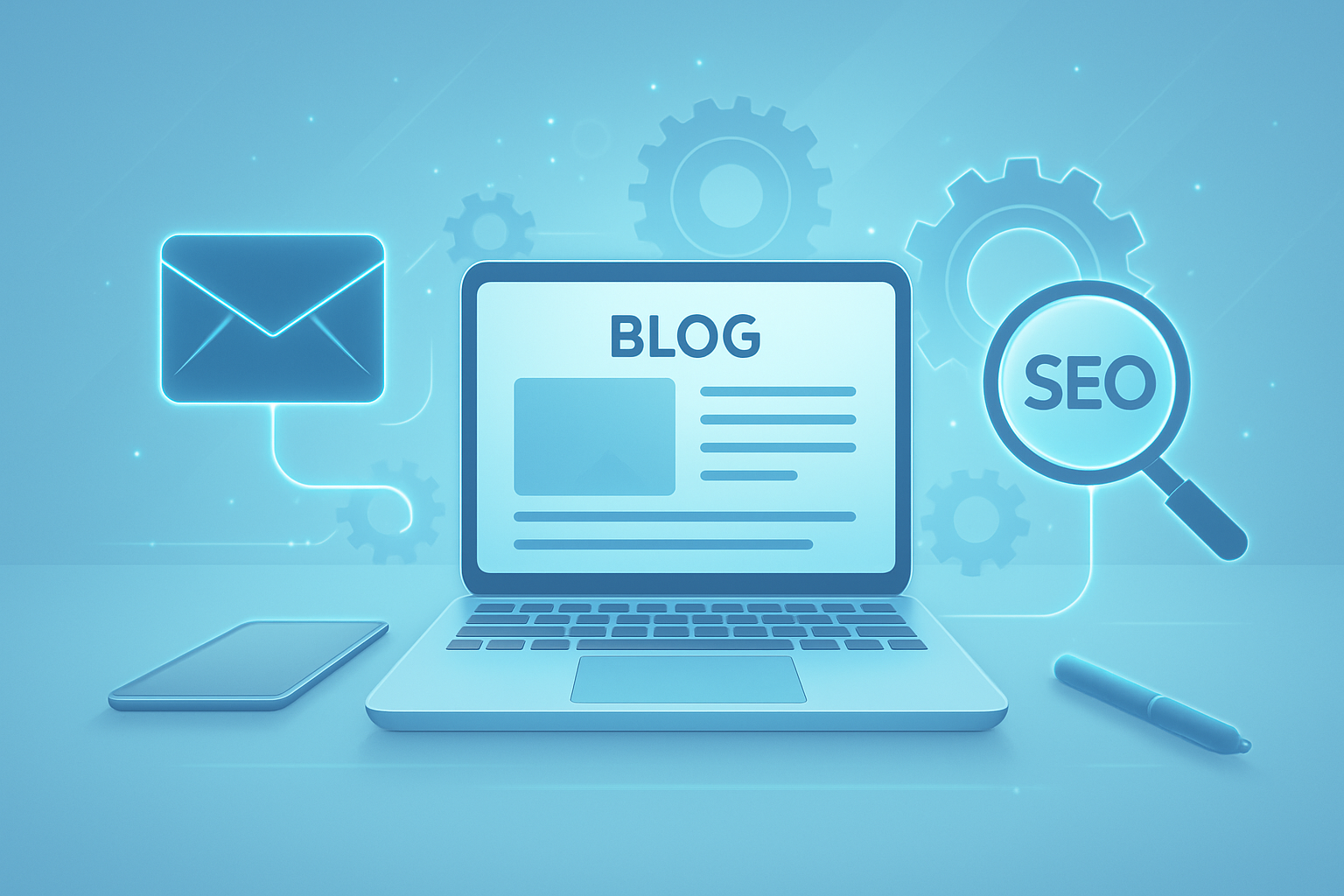How to make good SEO content and automated newsletters fast.