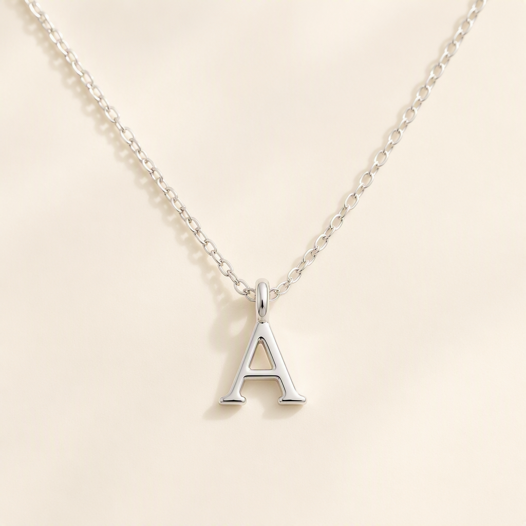 Initial Pendant Necklace