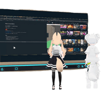 Select “LIVE” in the VRChat video player and paste the URL.