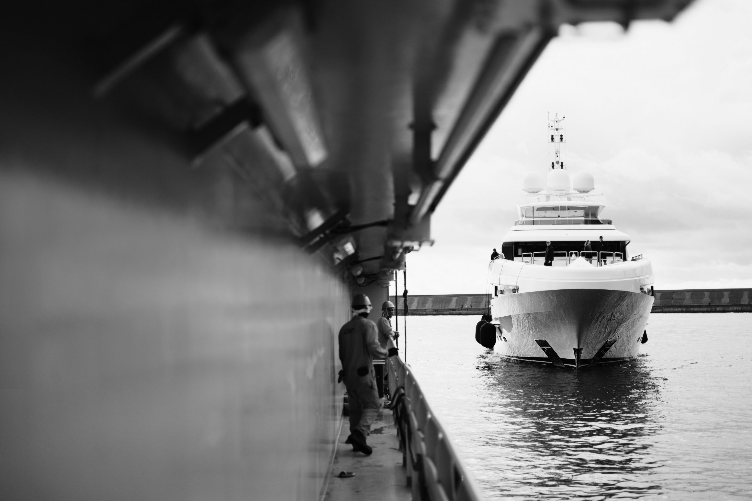 yacht transport kiel