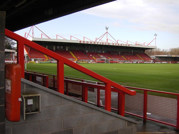 Broadfield Stadium, Crawley, West Sussex, England