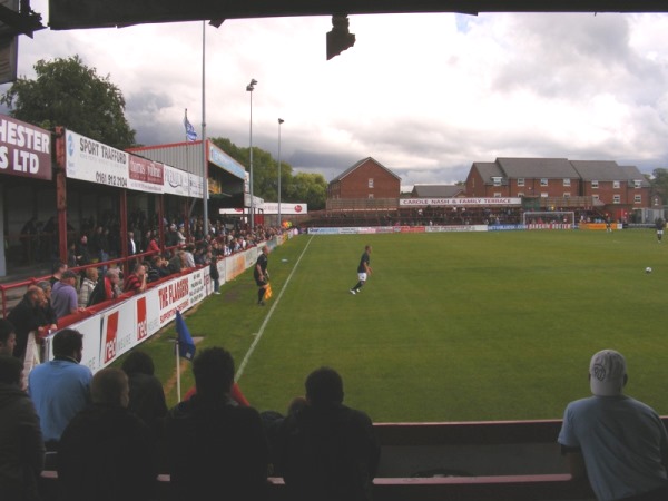 The J. Davidson Stadium, Altrincham, Cheshire, England