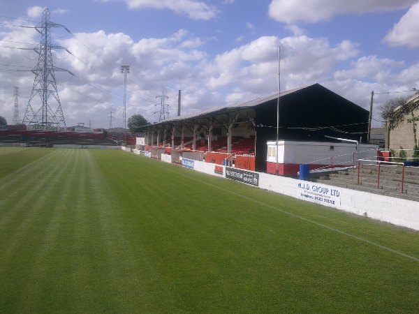 Kuflink Stadium, Northfleet, Kent, England