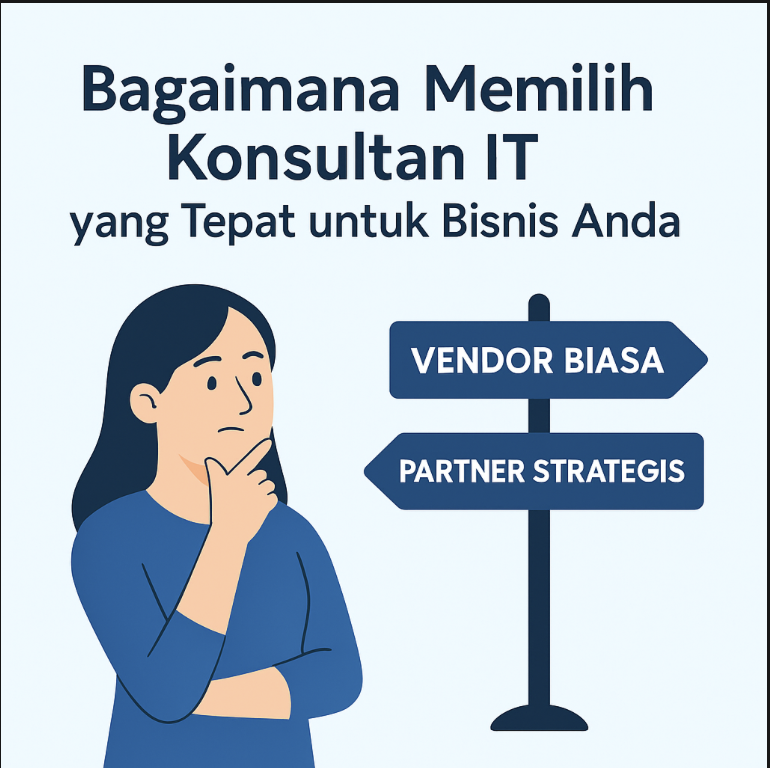 Bagaimana Memilih Konsultan IT yang Tepat?, A banner image for the blog post