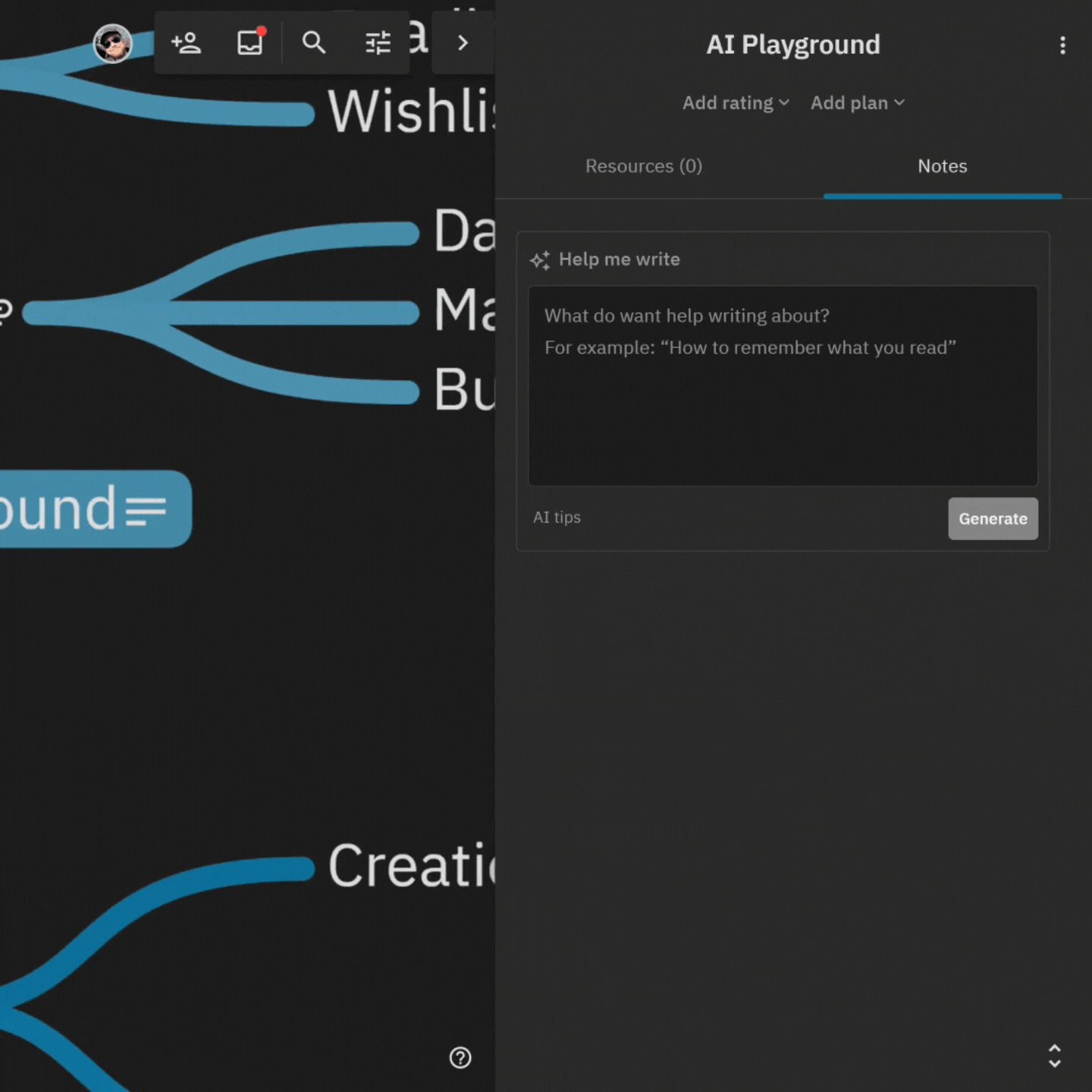 How to build a second brain in a mind map