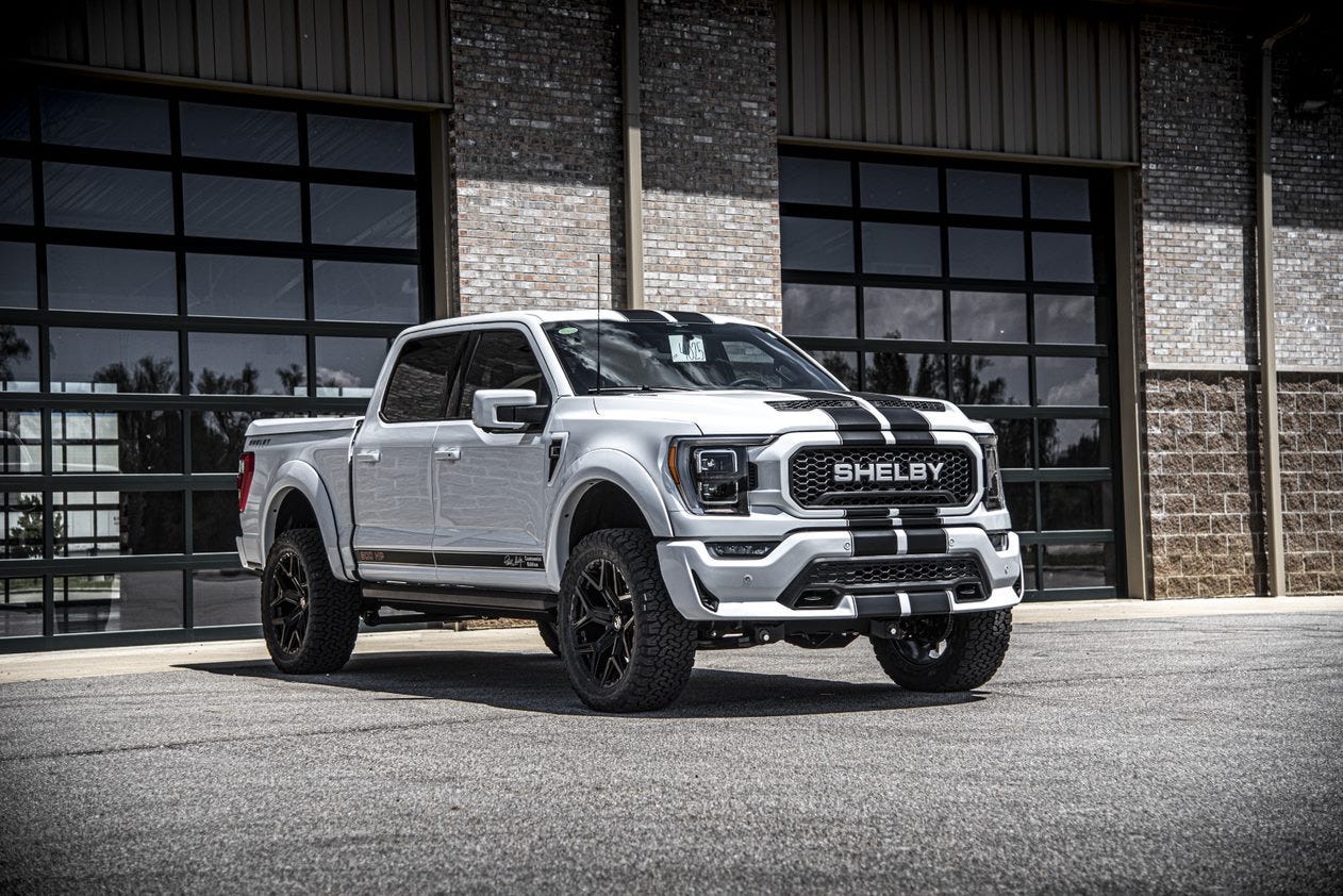 Ford F150 Shelby Centennial 2023 sở hữu công suất lên tới 800 hp