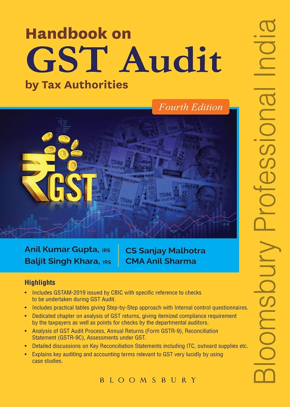 Handbook on GST Audit by Tax Authorities