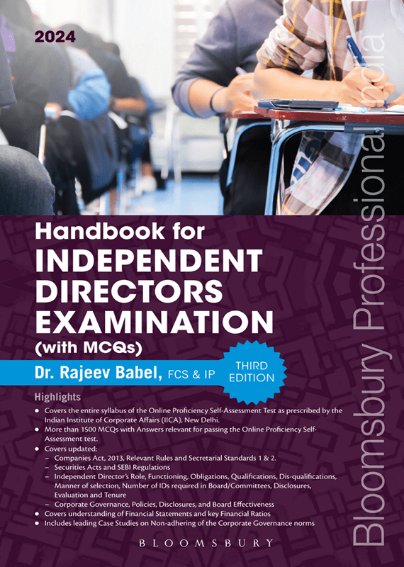 Handbook for Independent Directors Examination (With MCQs)