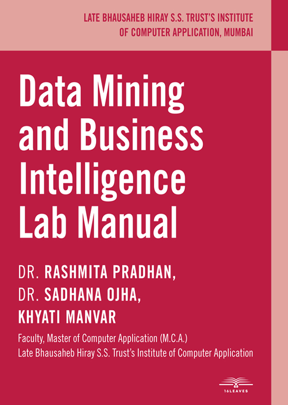 Data Mining and Business Intelligence Lab Manual