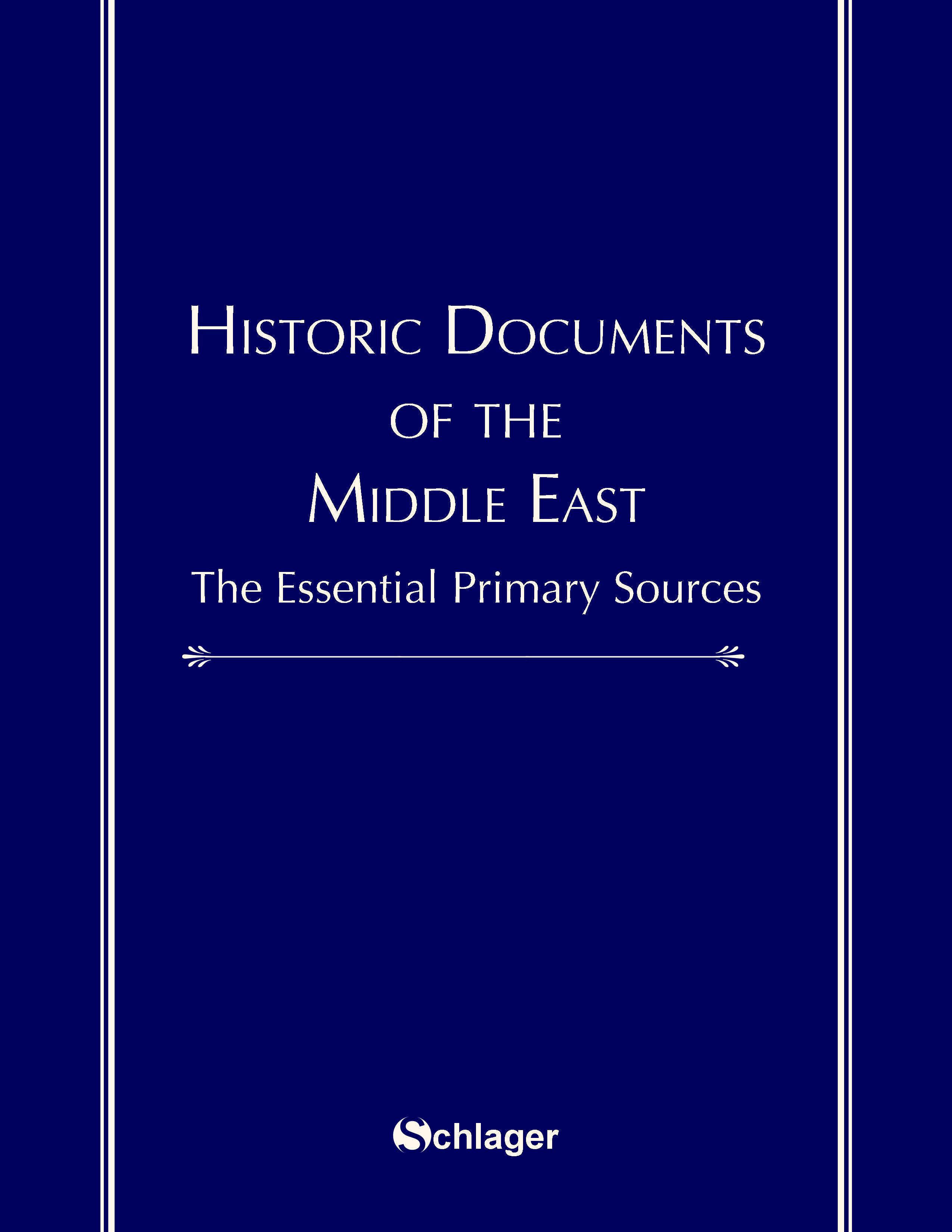 Historic Documents of the Middle East