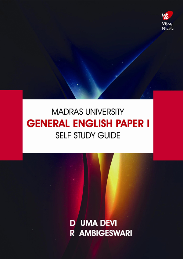 Madras University General English Paper I Self Study Guide