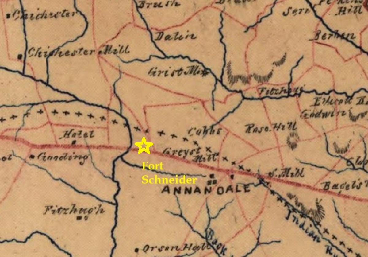 Fort Schneider: Purdy's Farm, Annandale, VA