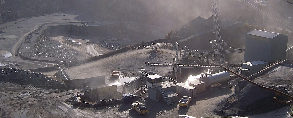 History of the Luck Stone Quarry Site