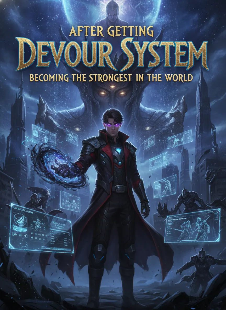 After getting devovour system becoming the strongest in the world